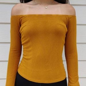 off the shoulder top from Forever21